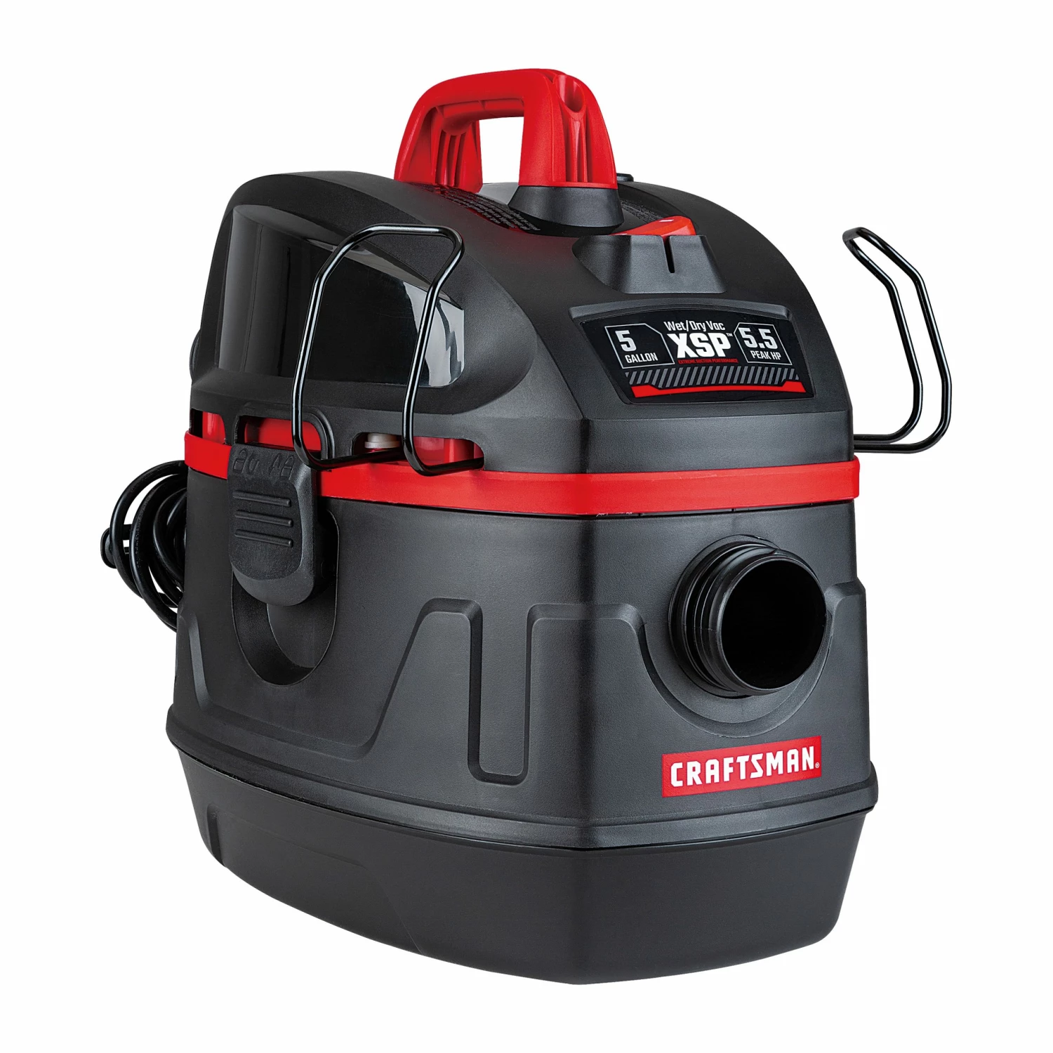 CRAFTSMAN Shop Vacuums 5-Gallon Corded Portable Wet/Dry Shop Vacuum 4 CRAFTSMAN Shop Vacuums 5-Gallon Corded Portable Wet/Dry Shop Vacuum - Image 4