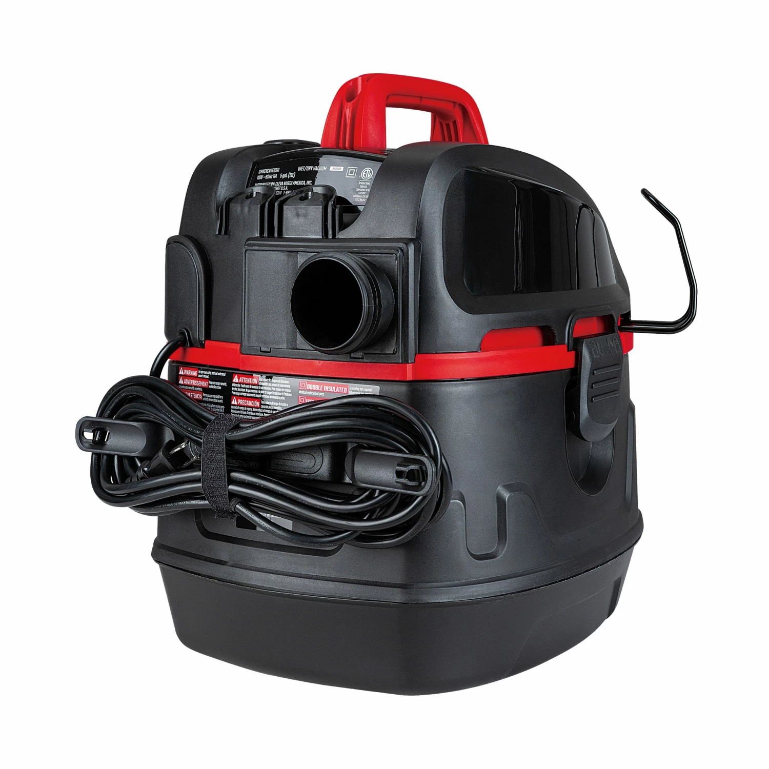 CRAFTSMAN Shop Vacuums 5-Gallon Corded Portable Wet/Dry Shop Vacuum 7 CRAFTSMAN Shop Vacuums 5-Gallon Corded Portable Wet/Dry Shop Vacuum - Image 7