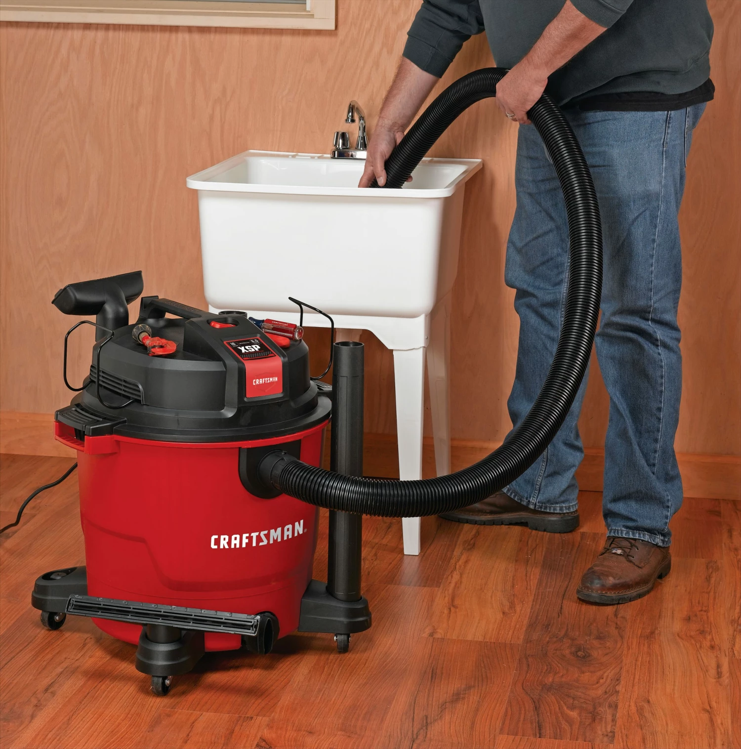 CRAFTSMAN Shop Vacuums 16-Gallon Corded Portable Wet/Dry Shop Vacuum 11 CRAFTSMAN Shop Vacuums 16-Gallon Corded Portable Wet/Dry Shop Vacuum - Image 11