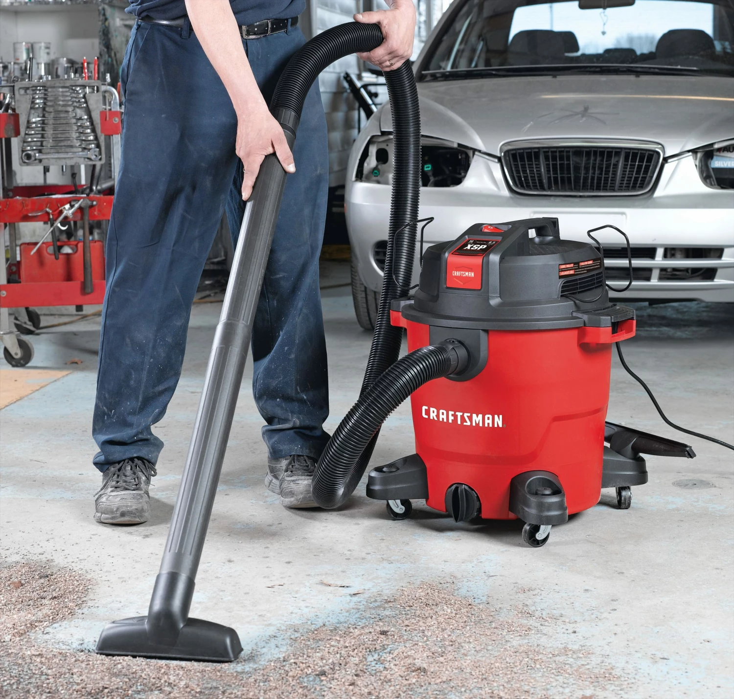 CRAFTSMAN Shop Vacuums 16-Gallon Corded Portable Wet/Dry Shop Vacuum 10 CRAFTSMAN Shop Vacuums 16-Gallon Corded Portable Wet/Dry Shop Vacuum - Image 10