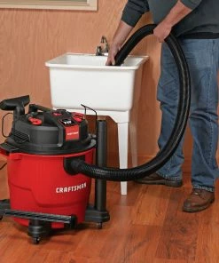CRAFTSMAN Shop Vacuums 12-Gallon Corded Portable Wet/Dry Shop Vacuum -Craftsman Sales Shop 43444492 scaled