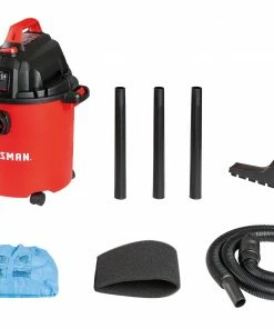 CRAFTSMAN Shop Vacuums 5-Gallon Corded Portable Wet/Dry Shop Vacuum -Craftsman Sales Shop 43444601 scaled