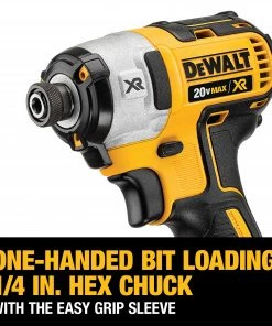 DEWALT Impact Drivers Xr 20-volt Max 1/4-in Variable Speed Brushless Cordless Impact Driver (Tool Only) -Craftsman Sales Shop 43462436