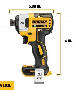 DEWALT Impact Drivers Xr 20-volt Max 1/4-in Variable Speed Brushless Cordless Impact Driver (Tool Only) -Craftsman Sales Shop 43462437