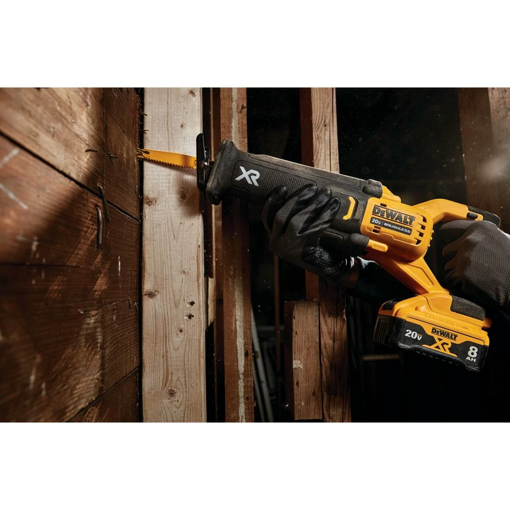 DEWALT Reciprocating Saws XR POWER DETECT 20-volt Max Variable Speed Brushless Cordless Reciprocating Saw (Charger Included and Battery Included) 10 DEWALT Reciprocating Saws XR POWER DETECT 20-volt Max Variable Speed Brushless Cordless Reciprocating Saw (Charger Included and Battery Included) - Image 10