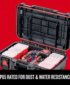 CRAFTSMAN Portable Tool Boxes TradeStack System Tower 22-in Black Plastic Wheels Lockable Tool Box -Craftsman Sales Shop 43569044