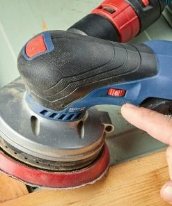 Bosch Power Sanders 18-Volt Brushless Cordless Orbital Sander with Dust Management -Craftsman Sales Shop 43569198 scaled