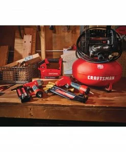 CRAFTSMAN Air Compressors 6-Gallon Single Stage Portable Corded Electric Pancake Air Compressor with Accessories (3-Tools Included) 5 CRAFTSMAN Air Compressors 6-Gallon Single Stage Portable Corded Electric Pancake Air Compressor with Accessories (3-Tools Included) -Craftsman Sales Shop 43569837