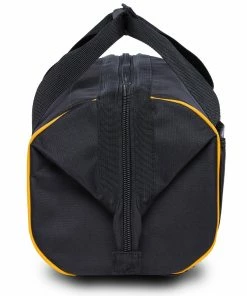 TOUGHBUILT Tool Bags Massive Mouth Black/Orange Polyester 16-in Zippered Tool Bag -Craftsman Sales Shop 43628153