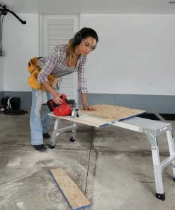 Werner Scaffolding 3.8-ft x 1-ft Aluminum Work Platform 250 lbs. Capacity -Craftsman Sales Shop 44000990
