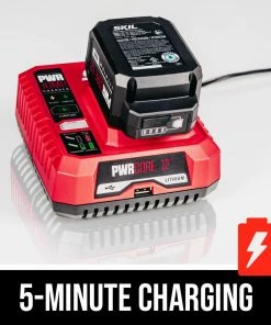 SKIL Impact Wrenches PWR CORE 12-Amp 12-volt Variable Speed Brushless 3/8-in square Drive Cordless Impact Wrench (1-Battery Included) -Craftsman Sales Shop 44003511