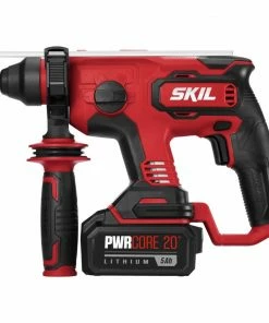 SKIL Rotary Hammer Drills PWR CORE 20 20-Volt SDS-Plus Variable Speed Cordless Rotary Hammer Drill (1-Batteries Included) -Craftsman Sales Shop 44004772