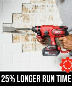 SKIL Rotary Hammer Drills PWR CORE 20 20-Volt SDS-Plus Variable Speed Cordless Rotary Hammer Drill (1-Batteries Included) -Craftsman Sales Shop 44004879