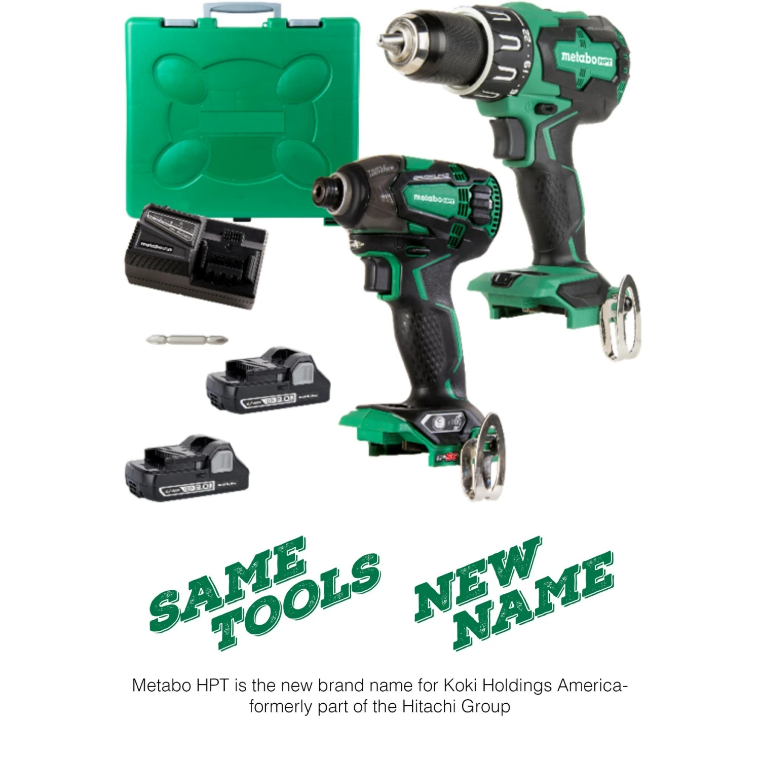 Metabo HPT Power Tool Combo Kits MultiVolt 2-Tool 18-Volt Brushless Power Tool Combo Kit with Hard Case (2-Batteries Included and Charger Included) 8 Metabo HPT Power Tool Combo Kits MultiVolt 2-Tool 18-Volt Brushless Power Tool Combo Kit with Hard Case (2-Batteries Included and Charger Included) - Image 8