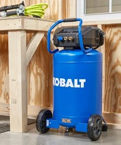 Kobalt Air Compressors 20-Gallon Single Stage Portable Corded Electric Vertical Air Compressor 21 Kobalt Air Compressors 20-Gallon Single Stage Portable Corded Electric Vertical Air Compressor -Craftsman Sales Shop 44018210