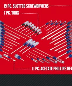 CRAFTSMAN Screwdrivers 42-Piece Acetate Handle Set Screwdriver Set -Craftsman Sales Shop 44099935