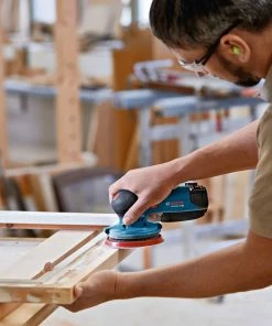 Bosch Power Sanders 12-Volt Brushless Cordless Sander with Dust Management -Craftsman Sales Shop 44120369 scaled