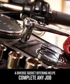 CRAFTSMAN Mechanics Tool Sets 299-Piece Standard (SAE) Polished Chrome Mechanics Tool Set 14 CRAFTSMAN Mechanics Tool Sets 299-Piece Standard (SAE) Polished Chrome Mechanics Tool Set -Craftsman Sales Shop 44134778