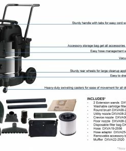 DEWALT Shop Vacuums 16-Gallon Corded Portable Wet/Dry Shop Vacuum (Corded) -Craftsman Sales Shop 44138497 scaled