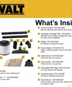 DEWALT Shop Vacuums 16-Gallon Corded Portable Wet/Dry Shop Vacuum (Corded) -Craftsman Sales Shop 44138498 scaled