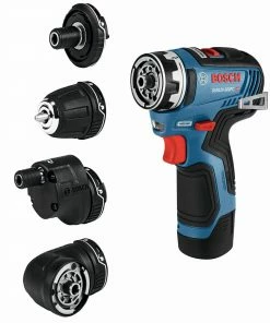 Bosch Drills Chameleon 12-volt 1/4-in Brushless Right Angle Cordless Drill (2-Batteries Included and Charger Included) -Craftsman Sales Shop 44147418 scaled