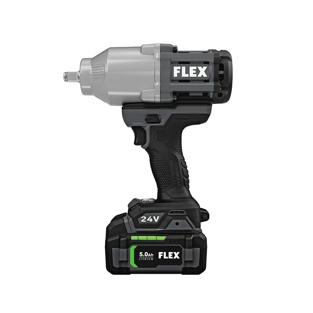 FLEX Impact Wrenches 24-volt Variable Speed Brushless 1/2-in Drive Cordless Impact Wrench (1-Battery Included) 11 FLEX Impact Wrenches 24-volt Variable Speed Brushless 1/2-in Drive Cordless Impact Wrench (1-Battery Included) - Image 11