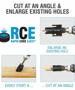 Spyder Hole Saws & Kits 14-Piece Set Carbide-tipped Arbored Adjustable Hole Saw Kit Set -Craftsman Sales Shop 44313883