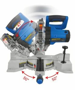 Kobalt Miter Saws Compact sliding 7-1/4-in 10 Amps Single Bevel Sliding Compound Corded Miter Saw -Craftsman Sales Shop 44357389 scaled