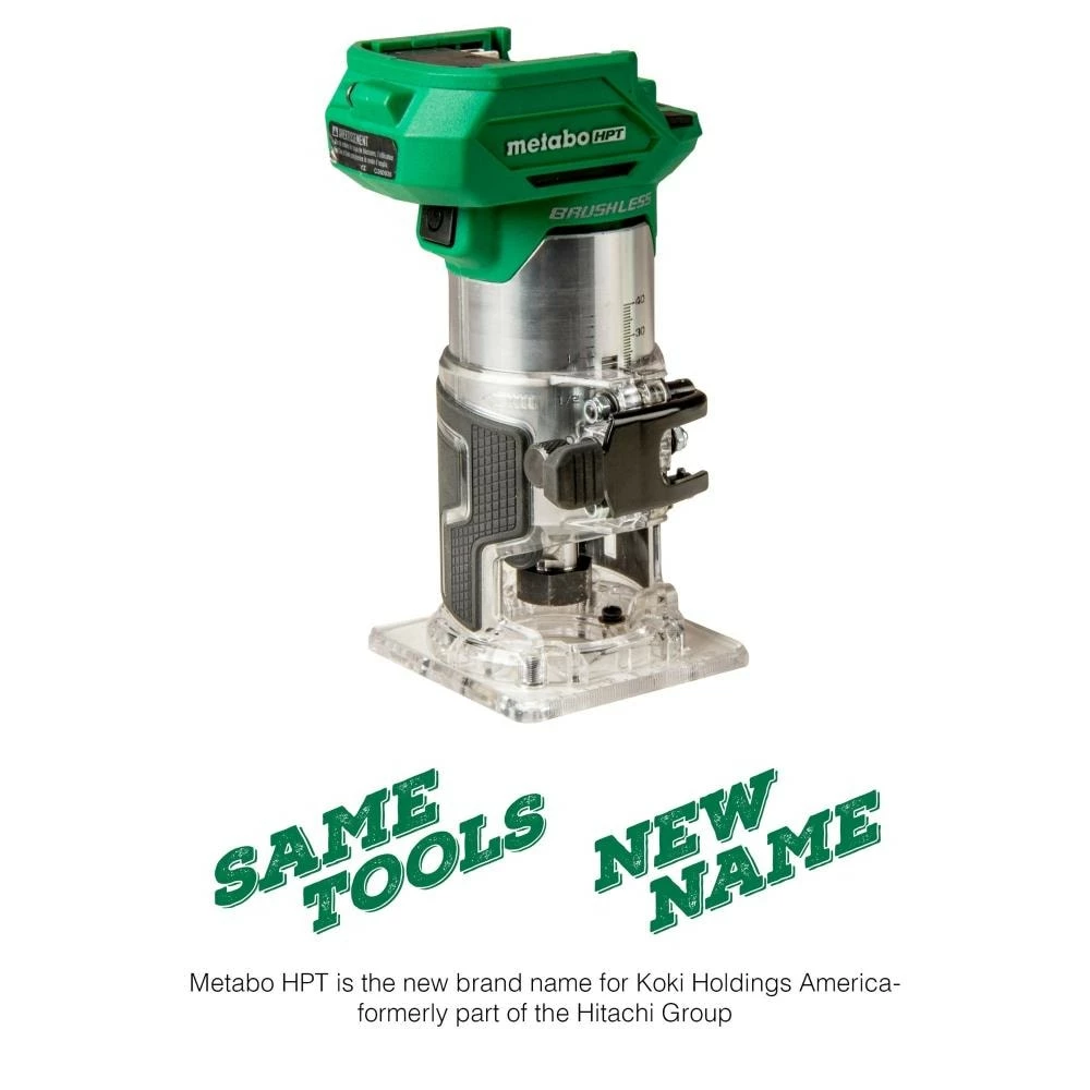 Metabo HPT Routers MultiVolt 1/4-in-Amp Variable Speed Brushless Trim Cordless Router (Tool Only) 11 Metabo HPT Routers MultiVolt 1/4-in-Amp Variable Speed Brushless Trim Cordless Router (Tool Only) - Image 11