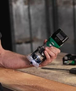 Metabo HPT Routers MultiVolt 1/4-in-Amp Variable Speed Brushless Trim Cordless Router (Tool Only) 19 Metabo HPT Routers MultiVolt 1/4-in-Amp Variable Speed Brushless Trim Cordless Router (Tool Only) -Craftsman Sales Shop 44374765