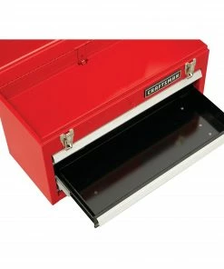 CRAFTSMAN Portable Tool Boxes Portable 20.5-in Ball-bearing 3-Drawer Red Steel Lockable Tool Box -Craftsman Sales Shop 44397002
