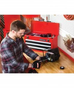 CRAFTSMAN Portable Tool Boxes Portable 20.5-in Ball-bearing 3-Drawer Red Steel Lockable Tool Box -Craftsman Sales Shop 44397003