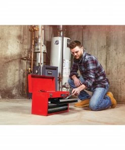 CRAFTSMAN Portable Tool Boxes Portable 20.5-in Ball-bearing 3-Drawer Red Steel Lockable Tool Box -Craftsman Sales Shop 44397010