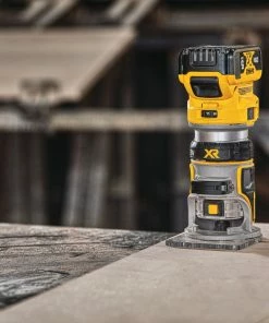 DEWALT Routers 1/4-in-Amp Variable Speed Brushless Fixed Cordless Router (Tool Only) 25 DEWALT Routers 1/4-in-Amp Variable Speed Brushless Fixed Cordless Router (Tool Only) -Craftsman Sales Shop 44486843