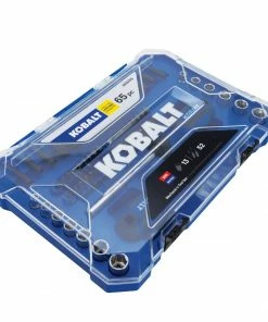 Kobalt Mechanics Tool Sets 65-Piece Standard (SAE) and Metric Combination Polished Chrome Mechanics Tool Set -Craftsman Sales Shop 44487032 scaled