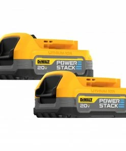 DEWALT Power Tool Batteries & Chargers 20V MAX DEWALT POWERSTACK Compact Battery (2-PK)