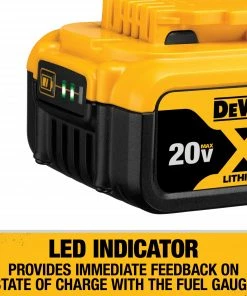 DEWALT Power Tool Batteries & Chargers XR 20-Volt Max 2-Pack 5 Amp-Hour; 5 Amp-Hour Lithium Power Tool Battery Kit (Charger Included) -Craftsman Sales Shop 44554640