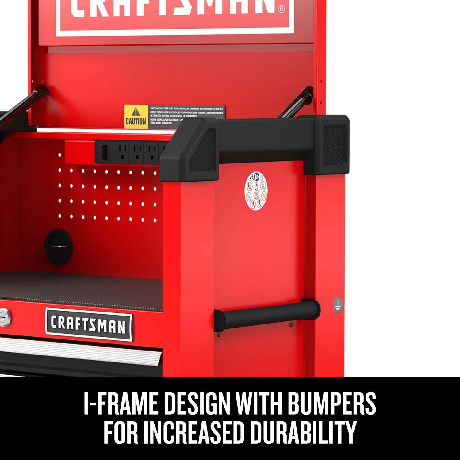 CRAFTSMAN Top Tool Chests 2000 Series 26-In 4-Drawer Chest - Red 5 CRAFTSMAN Top Tool Chests 2000 Series 26-In 4-Drawer Chest - Red - Image 5