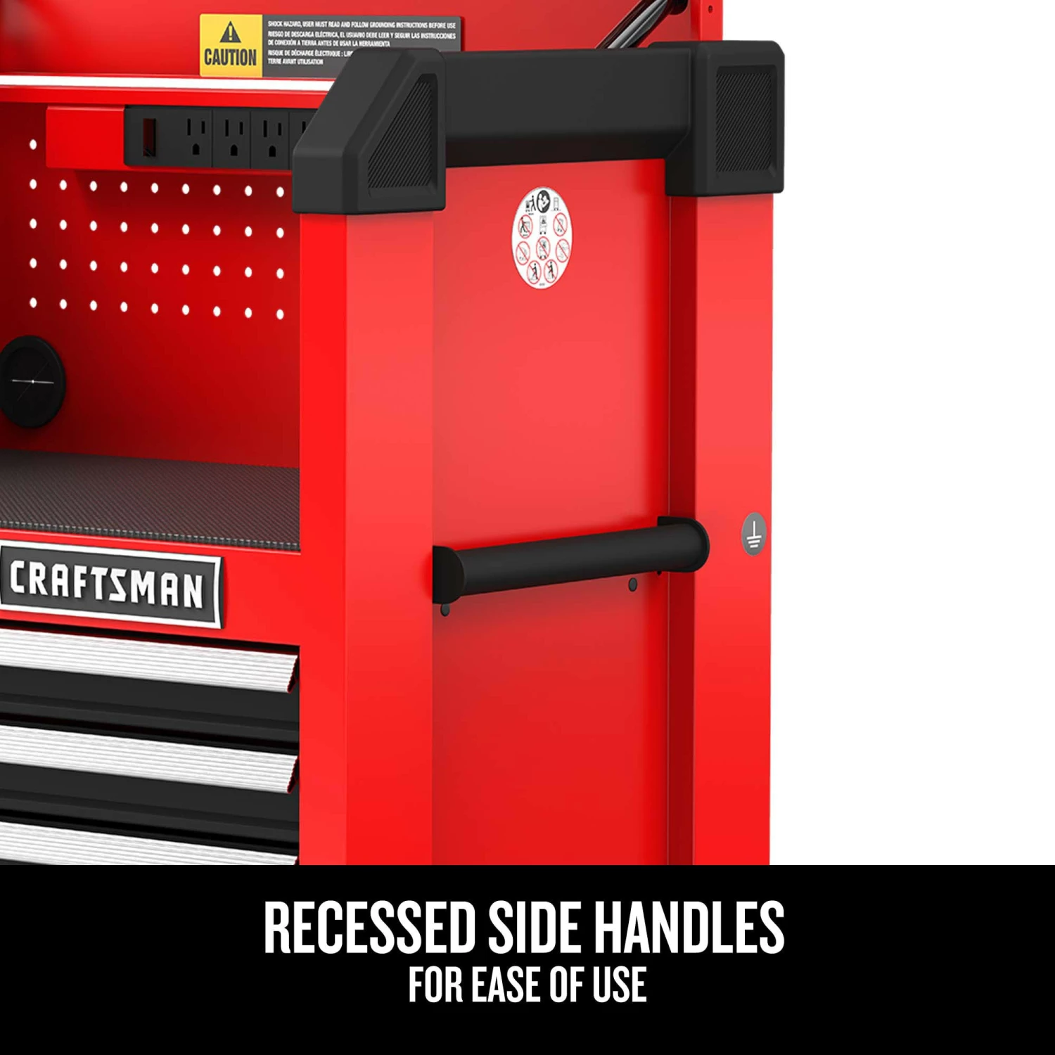 CRAFTSMAN Top Tool Chests 2000 Series 26-In 4-Drawer Chest - Red 7 CRAFTSMAN Top Tool Chests 2000 Series 26-In 4-Drawer Chest - Red - Image 7