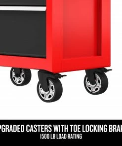 CRAFTSMAN Bottom Tool Cabinets 2000 Series 27-In 5-Drawer Cabinet - Red -Craftsman Sales Shop 44897388