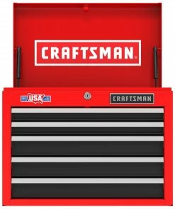 CRAFTSMAN Top Tool Chests 2000 Series 26-In 5-Drawer Chest - Red -Craftsman Sales Shop 44897399
