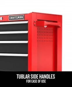 CRAFTSMAN Bottom Tool Cabinets 2000 Series 26.5-in W x 34-in H 5-Drawer Steel Rolling Tool Cabinet (Red) -Craftsman Sales Shop 44897409