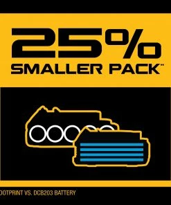 DEWALT Power Tool Batteries & Chargers 20V MAX DEWALT POWERSTACK Compact Battery (2-PK) -Craftsman Sales Shop 45051220