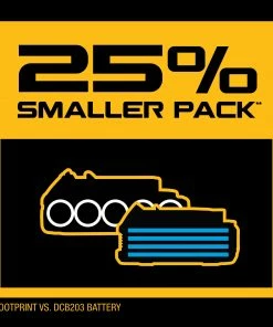 DEWALT Power Tool Batteries & Chargers 20V MAX DEWALT POWERSTACK Compact Battery -Craftsman Sales Shop 45055444
