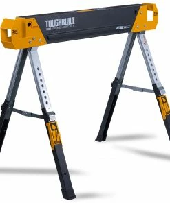 TOUGHBUILT Saw Horses 40.3-in W x 32-in H Adjustable Steel Saw Horse (1300-lb Capacity) -Craftsman Sales Shop 45066590