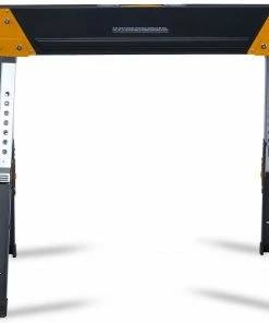 TOUGHBUILT Saw Horses 40.3-in W x 32-in H Adjustable Steel Saw Horse (1300-lb Capacity) -Craftsman Sales Shop 45066591