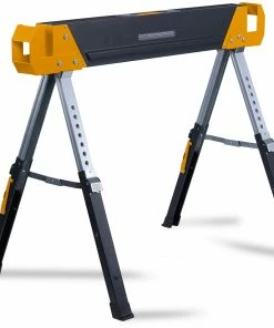 TOUGHBUILT Saw Horses 40.3-in W x 32-in H Adjustable Steel Saw Horse (1300-lb Capacity) -Craftsman Sales Shop 45066594