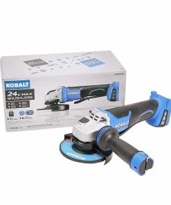 Kobalt Angle Grinders 5-in 24-Volt Max Paddle Switch Brushless Cordless Angle Grinder -Craftsman Sales Shop 45231359