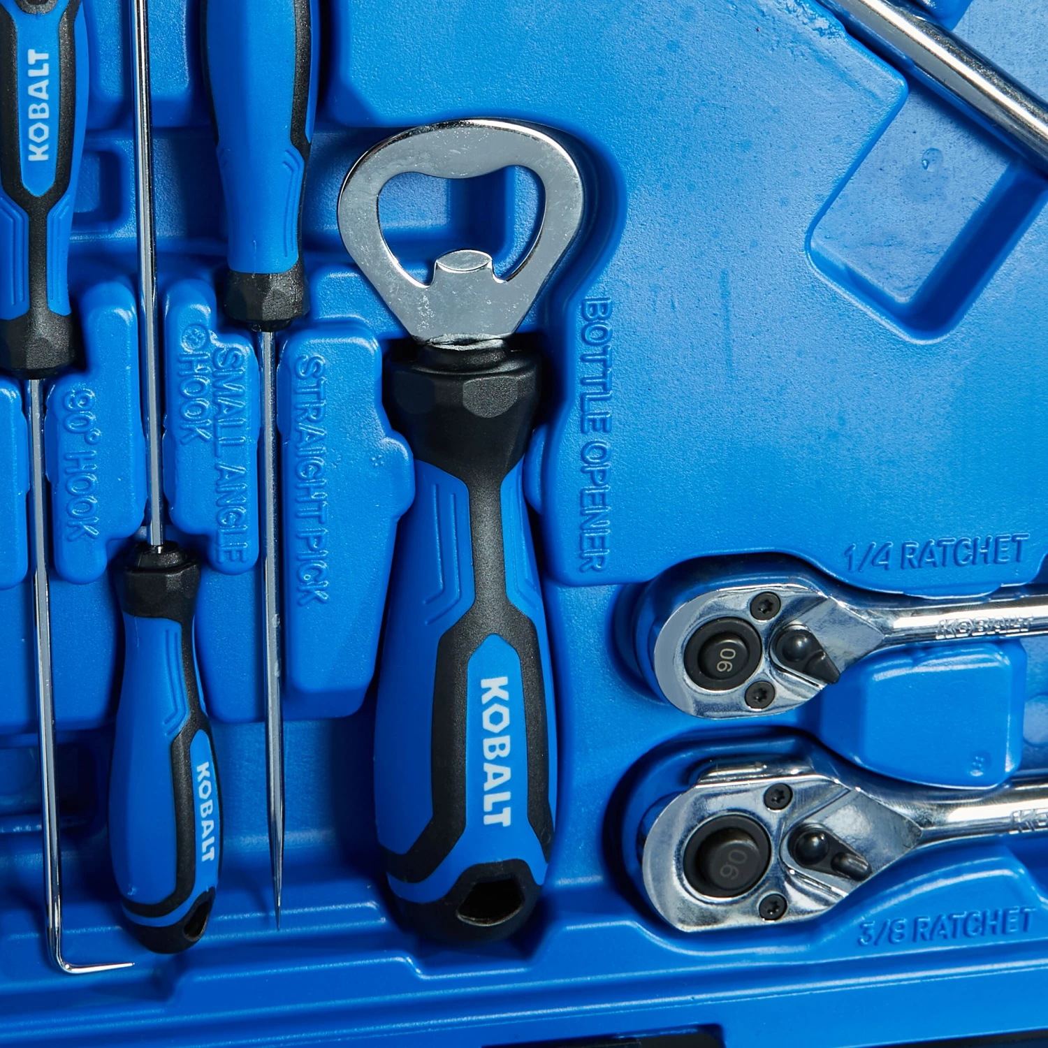Kobalt Household Tool Sets 100-Piece Household Tool Set with Hard Case 2 Kobalt Household Tool Sets 100-Piece Household Tool Set with Hard Case - Image 2
