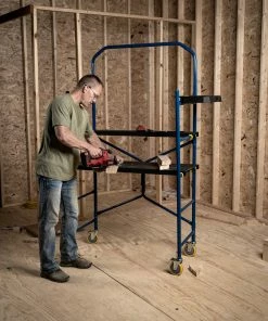 Werner Scaffolding 5ft Rolling Scaffold 900lb Load Capacity NPS-60 -Craftsman Sales Shop 45356201 scaled